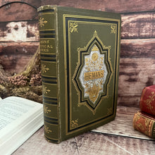 Load image into Gallery viewer, The Poetical Works of Mrs Hemans Victorian 19th Century Book
