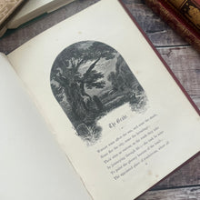 Load image into Gallery viewer, 1858 The Grave A Poem by Robert Blair Fine Cloth Binding Victorian Book
