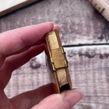 Load image into Gallery viewer, Miniature Notebook with Mauchline Ware Boards featuring a Scene of Auchinblae, Scotland
