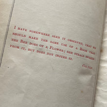 Load image into Gallery viewer, 1852 Truths Illustrated by Great Authors Full Morocco Gauffered Edges Book
