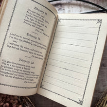 Load image into Gallery viewer, 1904 The Illustrated Longfellow Birthday Book Mounted Sterling Silver Front Cover Floral
