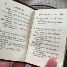 Load image into Gallery viewer, Collection of Four Antique Miniature Yapp Leather Books Poems Poetry; WORN
