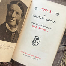 Load image into Gallery viewer, Poems by Matthew Arnold; Paper Vellum Binding Talwin Morris Design
