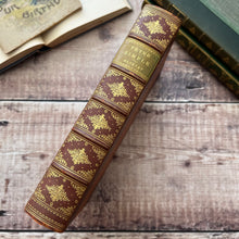 Load image into Gallery viewer, 1929 Peter Simple by Captain Marryat Half Calf Leather Antique Book Marbled
