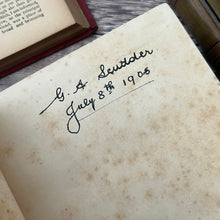 Load image into Gallery viewer, Shadow&#39;s by Mrs OF Walton Beautiful Floral Binding Antique Book
