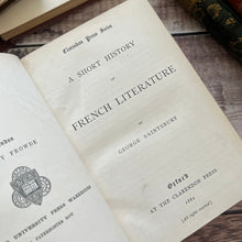 Load image into Gallery viewer, 1882 A Short History of French Literature by George Saintsbury Full Calf
