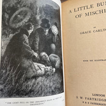 Load image into Gallery viewer, A Little Bundle of Mischief by Grace Carlton Beautiful Pictorial Binding
