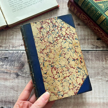 Load image into Gallery viewer, 1874 The Life of Charlotte Bronte by Mrs Elizabeth Gaskell Half Leather Victorian Book
