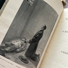Load image into Gallery viewer, It Is Never Too Late to Mend by Charles Reade; A Matter of Fact Romance in Floral Binding
