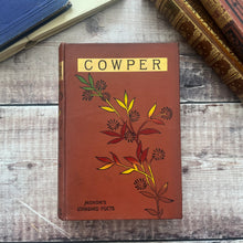 Load image into Gallery viewer, The Poetical Works of William Cowper Beautiful Floral Binding
