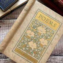 Load image into Gallery viewer, 1910 Poems by Mary Baker Eddy Beautiful Floral Binding of Poetry
