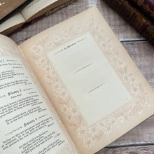 Load image into Gallery viewer, Our Friends in Paradise ... Birthday Book, Book of Quotes, Victorian Floral Binding
