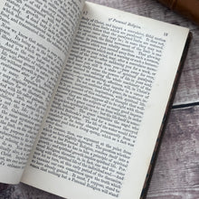 Load image into Gallery viewer, 1872 Thoughts on Personal Religion; Full Calf Leather Mid Victorian book
