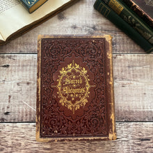 Load image into Gallery viewer, 1856 Sacred Allegories by the Rev William Adams Full Fine Leather Binding Book
