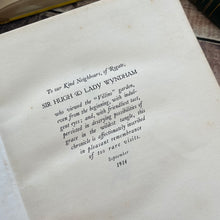 Load image into Gallery viewer, 1914 Our Sentimental Garden by Agnes and Egerton Castle Antique Illustrated Book
