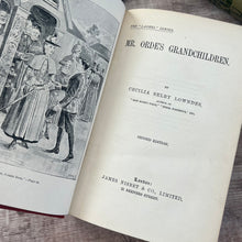 Load image into Gallery viewer, Mr Orde's Grandchildren by Cecilia S Lowndes; Late Victorian Floral Binding
