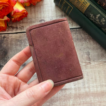 Load image into Gallery viewer, Essays of Elia Miniature Yapp Binding Full Leather Antique Book
