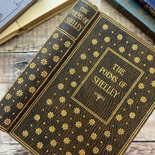 Load image into Gallery viewer, The Poems of Percy Bysshe Shelley; Early 20th Century Floral Binding
