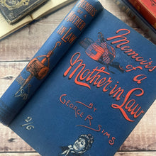 Load image into Gallery viewer, 1892 Memoirs of a Mother in Law by George R Sims; Scarce FIRST Edition Book
