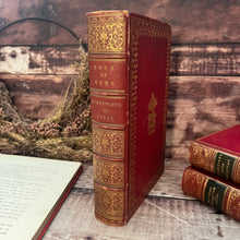 Load image into Gallery viewer, 1853 The Book of Gems Modern Poets and Artists Poetry Full Leather Book
