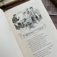 Load image into Gallery viewer, 1896 Ballads and Songs by William Makepeace Thackeray Art Nouveau Binding
