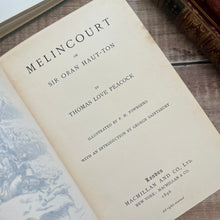 Load image into Gallery viewer, 1896 Melincourt by Thomas Love Peacock Binding by AA Turbayne
