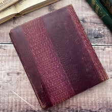 Load image into Gallery viewer, Full Leather Manuscript Book with Snakeskin Effect; with Drawings, Verses, Autographs
