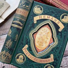 Load image into Gallery viewer, Mrs Heman&#39;s Poetical Works Fine Cloth Binding by Gall and Inglis Book Victorian
