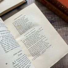 Load image into Gallery viewer, 1902 English Verse from 1250 to 1900 Half Leather Fine Binding with Floral Gilt
