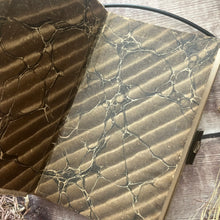 Load image into Gallery viewer, Edwardian Hand Written Accounting Book; Vellum Binding with Clasp

