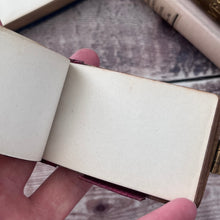 Load image into Gallery viewer, Miniature Notebook with Mauchline Ware Boards featuring scenes of Bath; Antique

