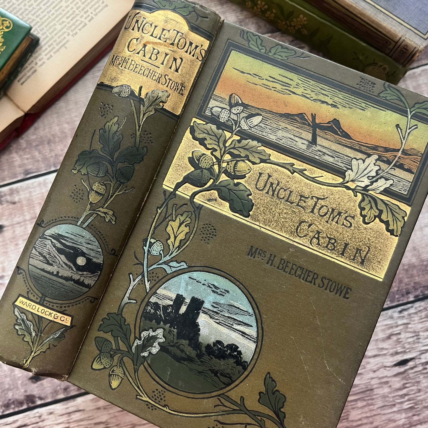 Uncle Tom's Cabin by Harriet Beecher Stowe Edwardian Book