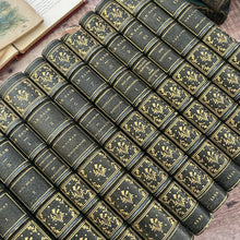 Load image into Gallery viewer, 12 Volume Set of Early 19th Century French Books in Half Morocco 1828

