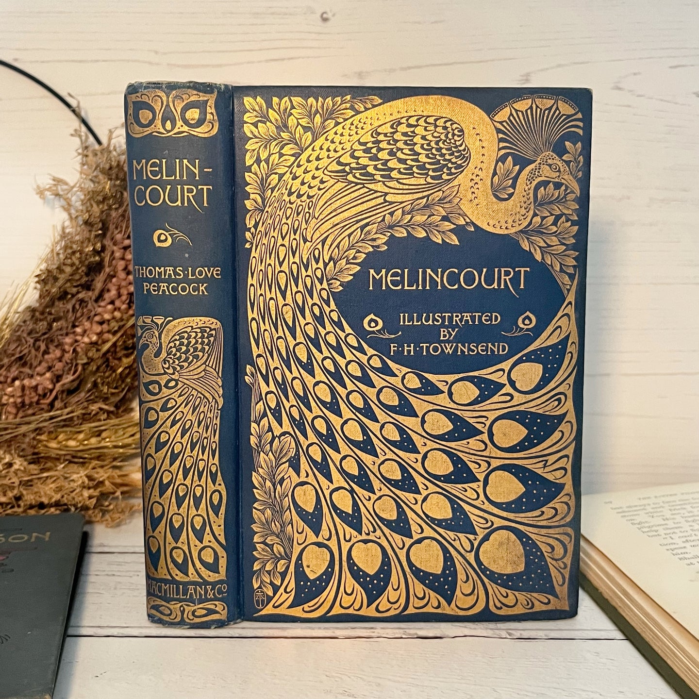 1896 Melincourt by Thomas Love Peacock Stunning AA Turbayne Binding