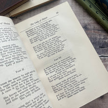 Load image into Gallery viewer, The Poetical Works of Alfred Lord Tennyson; Quarter Bound Vellum Book
