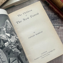 Load image into Gallery viewer, The Children of the New Forest by Captain Marryat Beautiful Art Nouveau Floral Book
