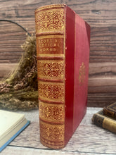 Load image into Gallery viewer, 1898 The Poetical Works of Sir Walter Scott; Half Calf School Prize Binding
