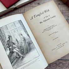 Load image into Gallery viewer, A Tangled Web A Tale of the 15th Century by Emily Sarah Holt Edwardian Book
