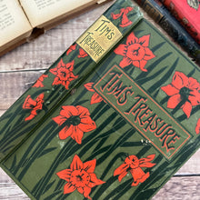 Load image into Gallery viewer, Tim's Treasure by Alice Lang; Lovely Floral Binding Antique Book
