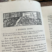 Load image into Gallery viewer, 1909 The Pageant of British History; Beautiful Edwardian Illustrated Book
