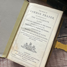 Load image into Gallery viewer, 1854 The Book of Common Prayer Velvet Binding and Brass Clasp
