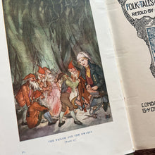 Load image into Gallery viewer, 1910 Folk Tales from Many Lands; Pretty Floral Art Nouveau Binding Illustrated by POGANY
