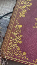 Load and play video in Gallery viewer, 1903 A l'Amie Perdue; Stunning Full Morocco Binding by P.B.Sanford
